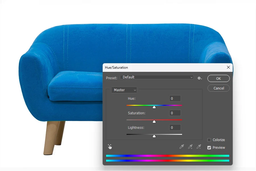 Saturation, Temperature and Tint Adjustments