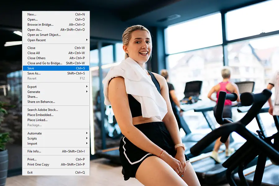 Save File for Web/Print