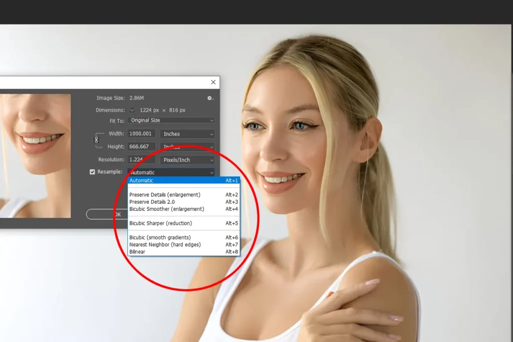 Select The Appropriate Re-Sampling Method