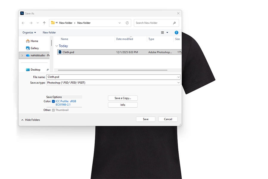 Export for Web & E-commerce Use