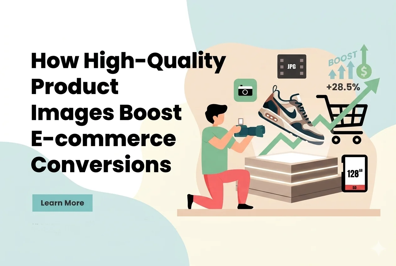 How High-Quality Product Images Boost E-commerce Conversions