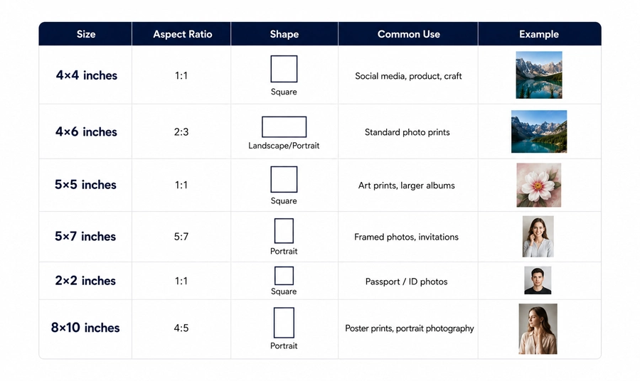 Aspect Ratio Why 4×4 Is Always Square